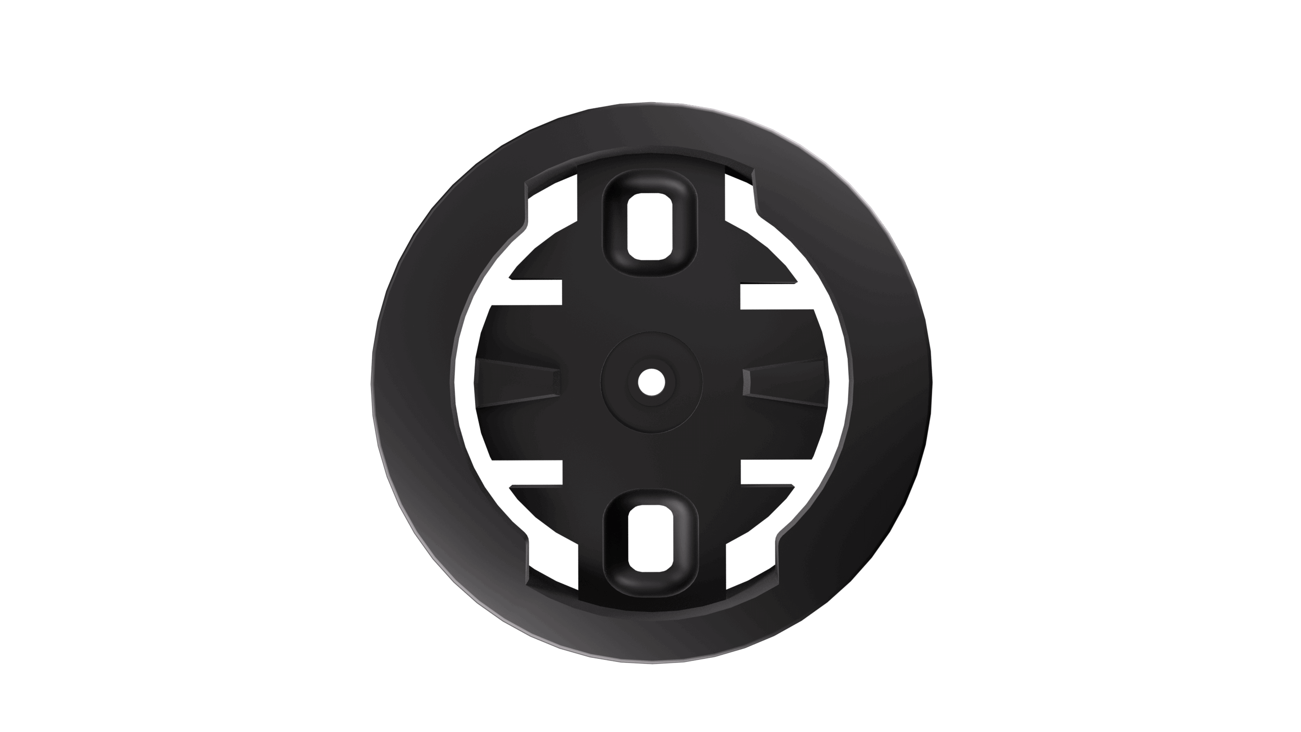 Samassi 3D Titanium Scott Foil RC Integrated Handlebar Bike Mount, Lightweight Precision for Your Ultimate Aero Ride - top view