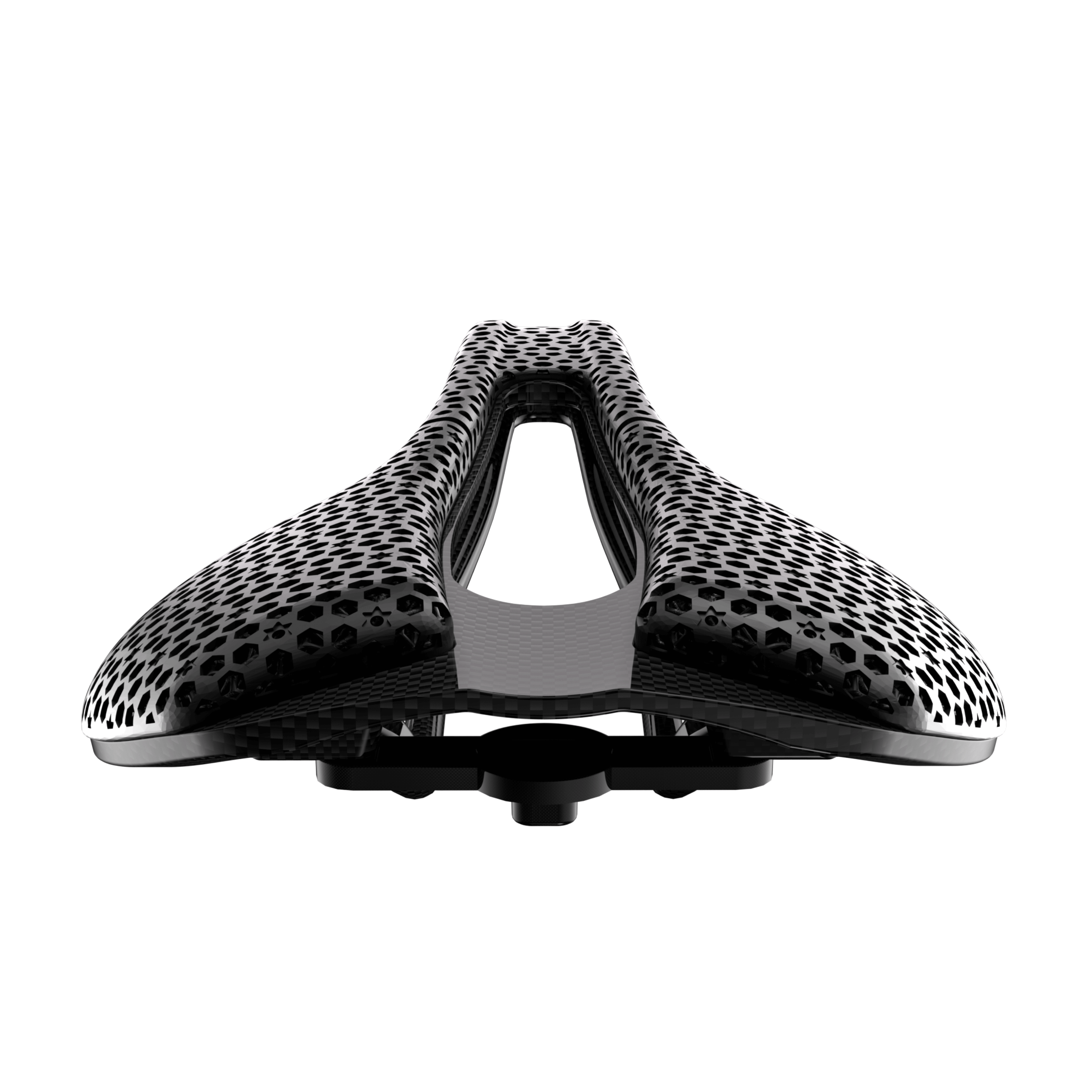 R2 3D Printed Road Bike Saddle with advanced carbon fiber and nano PU printing technology.
