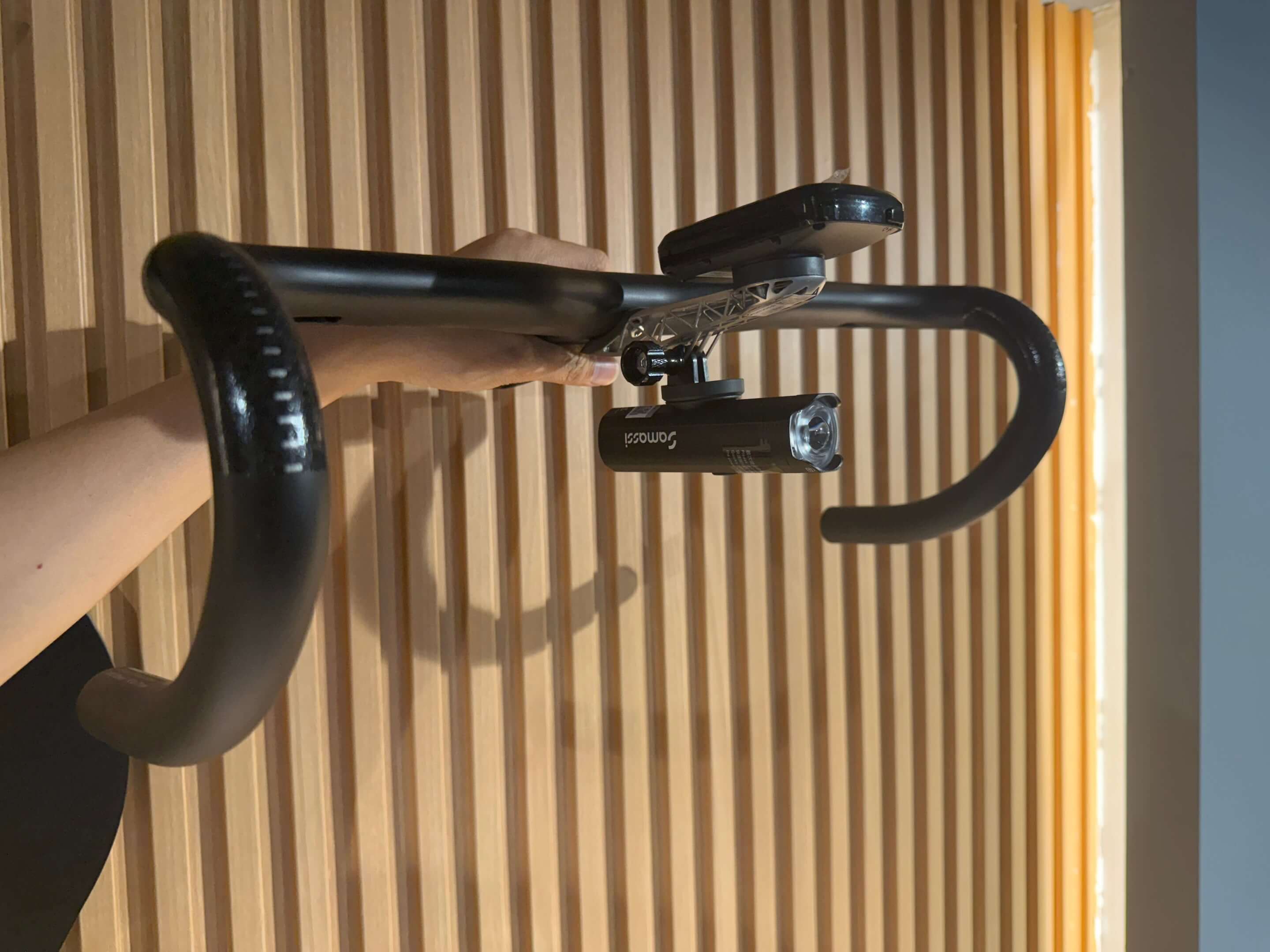 Bike Computer Mount - Samassi 3D Titanium Scott Foil