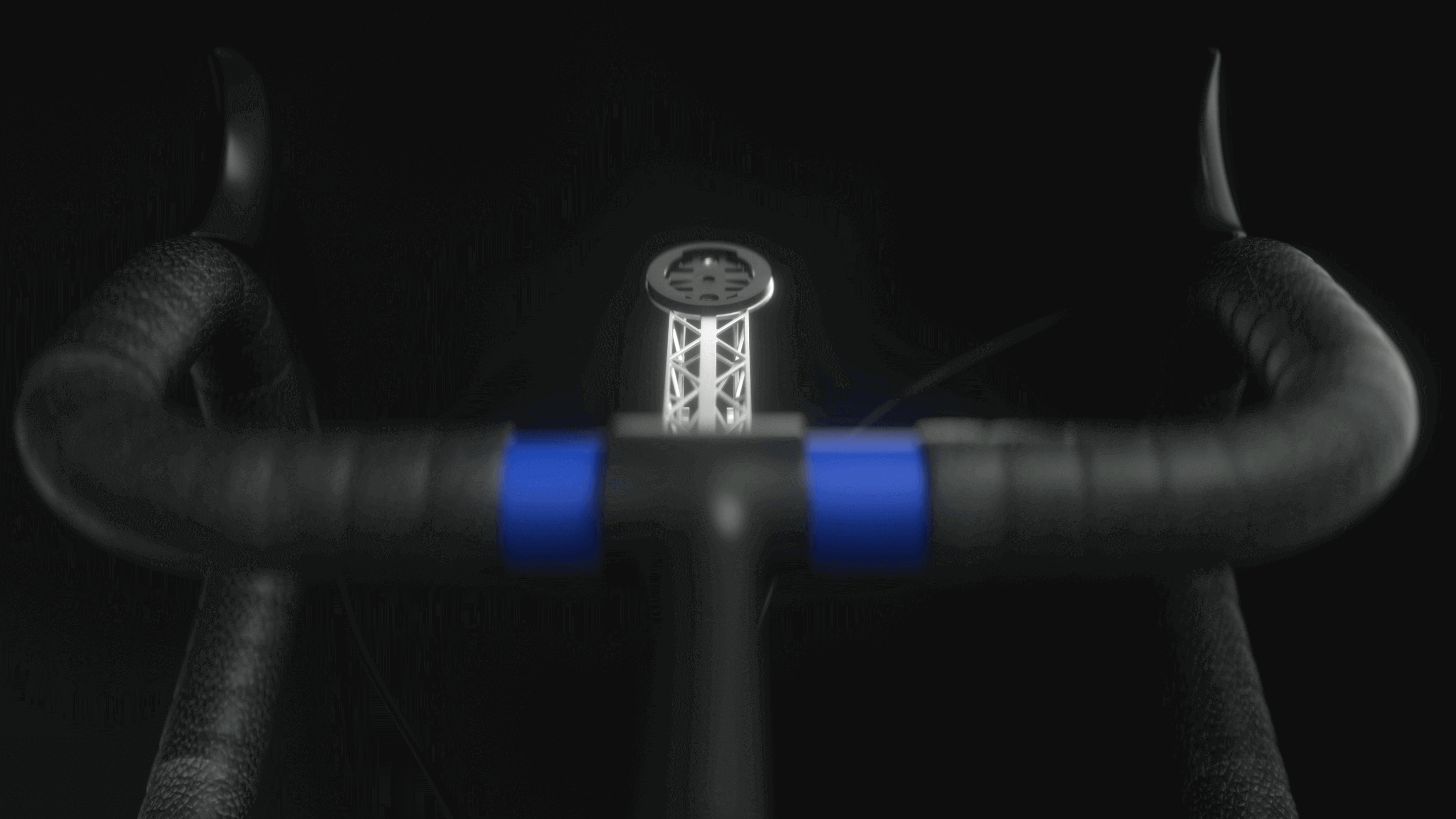 Samassi 3D Titanium Scott Foil RC Integrated Handlebar Bike Mount, Lightweight Precision for Your Ultimate Aero Ride