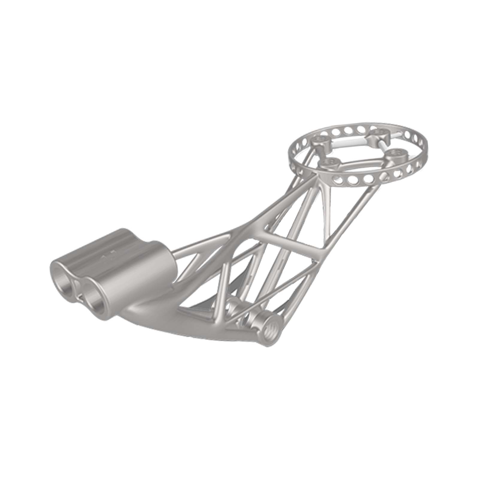 GIANT 10th Generation TCR 3D-Printed Titanium Bike Computer Mount, Samassi Ultra-Light High Strength Bike Mount, Fully Hollowed Design